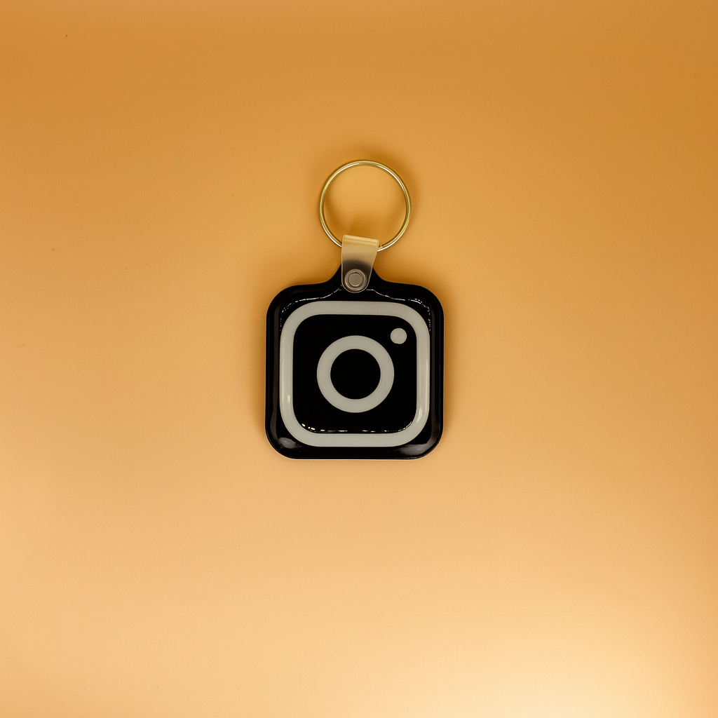 Instagram Nfc Business Card Keyring