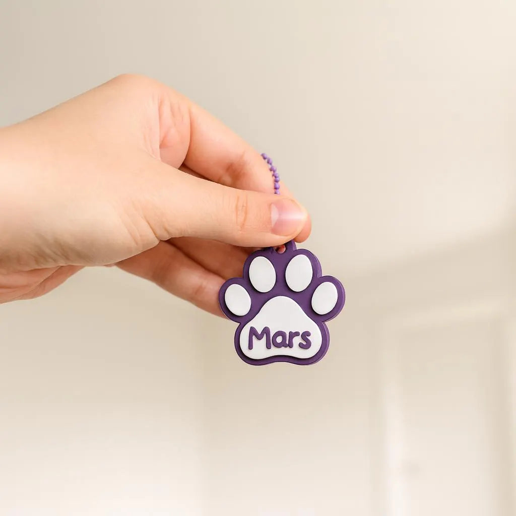 NFC Pet ID Tag Keyring